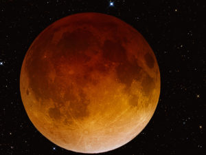 Public domain photo of lunar eclipse from April 15, 2014