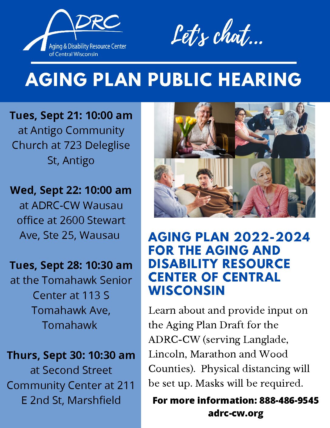 ADRC-CW 2021 Aging Plan Public Hearing