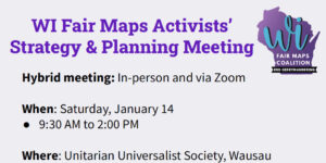 Fair Maps Planning Meeting