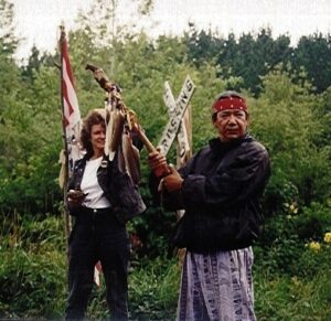Walt Bresette, Ojibwe leader and environmental hero, in Wisconsin Conservation Hall of Fame